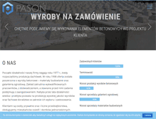 Tablet Screenshot of betonowewyroby.pl